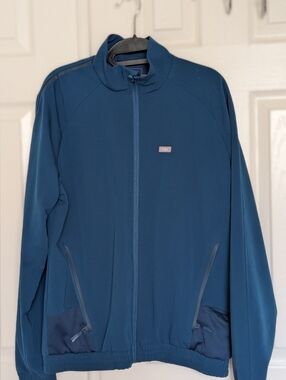 Figs Men Dark Blue Cobaki Small Jacket,Like New